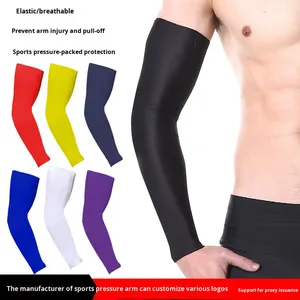 Manchon de protection respirant et élastique anti-dérapant pour le bras, idéal pour le basketball, la course, le cyclisme, l'alpinisme et la pêche - Product Image 2