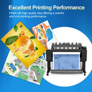 الحبر خزان 727 قسط لون خرطوشة حبر متوافقة ل HP727 ل طابعة تصميم إتش بي T920 T930 T1500 T2500 طابعة - Product Image 5