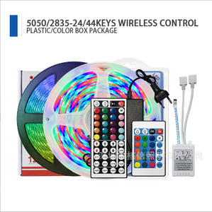 Desain kustom kualitas tinggi dengan Remote Control 44 kunci lampu garis putih hangat <span class=keywords><strong>Led</strong></span> fleksibel pintar - Product Image 4