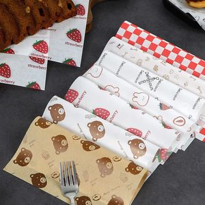 Papel de Envolver Antigrasa para Sándwiches, Hamburguesas y Burritos, Impreso, de 30*30 cm, Papel Antigrasa para Alimentos con Logotipo - Product Image 5