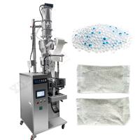 Machine d'emballage ultrasonique de granulés pour sachets non tissés à scellage arrière, avec conception de scellage auto-chauffant pour gel de silice déshydratant, anti-poussière