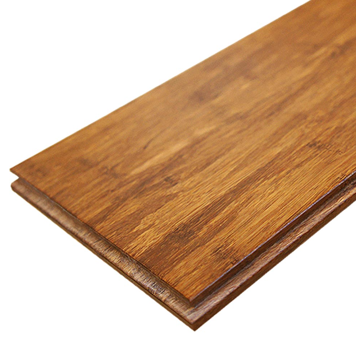 Carbonized Strand Woven Bamboo Flooring in Charcoal Color for Indoor