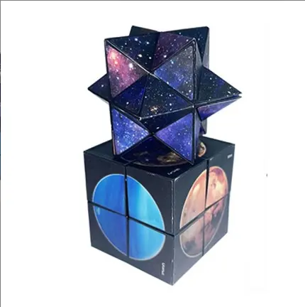 new style Intelligence plastic anti stress speed Puzzle magic cube toys