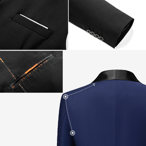 <span class=keywords><strong>Traje</strong></span> <span class=keywords><strong>de</strong></span> hombre ajustado con cuello chal, <span class=keywords><strong>traje</strong></span> <span class=keywords><strong>de</strong></span> un solo botón <span class=keywords><strong>de</strong></span> tres piezas <span class=keywords><strong>para</strong></span> <span class=keywords><strong>novio</strong></span>, vestido <span class=keywords><strong>de</strong></span> novia <span class=keywords><strong>para</strong></span> hombre - Product Image 4