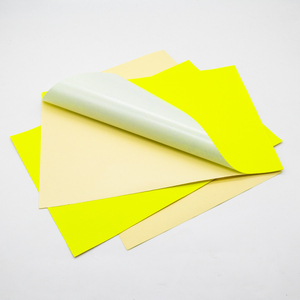 80g warna-warni ukuran A4 neon merekat sendiri kertas lembaran stiker air & panas meleleh perekat akrilik diaktifkan - Product Image 1