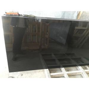 Goldtop OEM/ODM Granito <span class=keywords><strong>Negro</strong></span> Chine Dessus de table en granit noir Vente en gros Dalle de granit noir Plans de travail de cuisine en granit noir personnalisés - Product Image 1