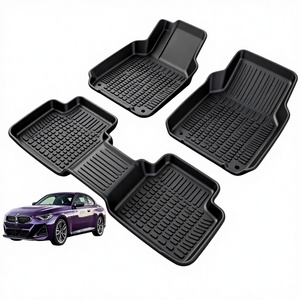 Tapis de voiture de luxe à <span class=keywords><strong>double</strong></span> couche toutes saisons, tapis de sol 3D en TPE, tapis de coffre pour BMW 230i Série 2 G42 2022-2024 - Product Image 1