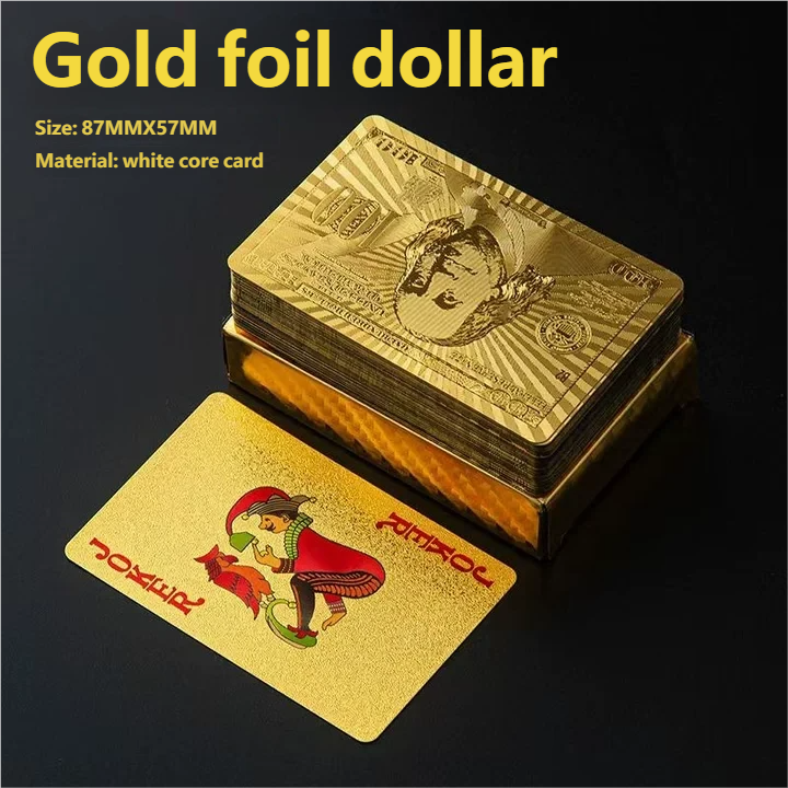 Golden Dollar Playing Cards