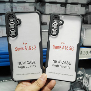 Custodia per cellulare Blade due in uno antiurto a quattro angoli in TPU acrilico trasparente per <span class=keywords><strong>Samsung</strong></span> <span class=keywords><strong>Galaxy</strong></span> A15 4G/5G A16 A56 A57 A91 - Product Image 4