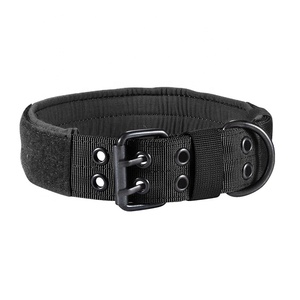 Correa ajustable de patrón sólido para mascotas, collar de perro de ajuste personalizado con anillo en D y hebilla, hecho de nailon duradero y poliéster - Product Image 1