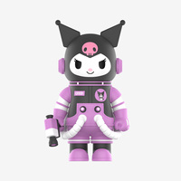 POPMART MEGA SPACE MOLLY 400% Sanrio Hello Kitty & Cinnamoroll — Коллекционная фигурка из ПВХ, аниме-декор для дома, таинственная коробка