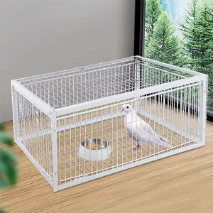 Gabbia trappola per piccioni solo gabbia trappola per uccelli e nessuna uscita ispessita e crittografata con Design a prova di fuga per allevamenti di piccioni viaggiatori - Product Image 2