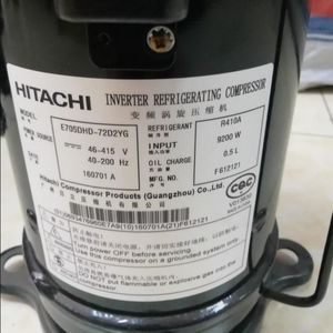 Compresseur à inversion HYZL E706DHD 72D2G pour équipement de climatisation et de réfrigération - Product Image 2