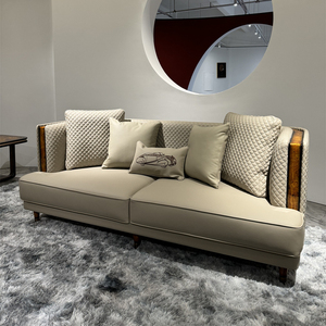 DN Marrón Faux Leather Chesterfield Loveseat Sofá Vintage Botón moderno Diseño copetudo para sala de estar Hecho de goma duradera - Product Image 6