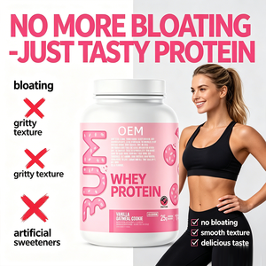 <span class=keywords><strong>Poudre</strong></span> de protéines de lactosérum aux biscuits à l'<span class=keywords><strong>avoine</strong></span> et à la vanille, 25 g de protéines, 5 g de BCAA - Product Image 3