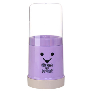Chopstick Holder With Lid Round Multi Functional Kitchen Draining Rack For Cutlery Storage - Product Image 5