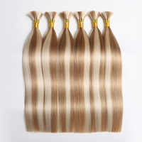 Cheveux naturels non traités, vente en gros d'usine, extensions de cheveux vierges 100% humains Remy, cuticules alignées, cheveux en vrac