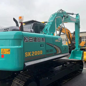 Recién llegado, excavadora sobre orugas Kobelco SK200D usada, 2023, 20 toneladas, buenas condiciones, Excavadora hidráulica de alta calidad, Motor de SK200-10 - Product Image 1