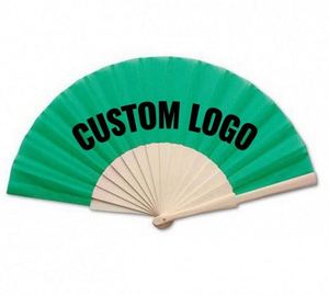 Custom Printed Handheld Fan Foldable <b>Portable</b> for Wedding Ceremony Bridal <b>Shower</b> Party Decor and Festival Use - Product Image 3