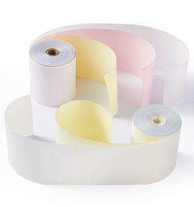 Bobines de papier de NCR/papier autocopiant bleus grandes matières premières de copie automatique de Rolls - Product Image 2