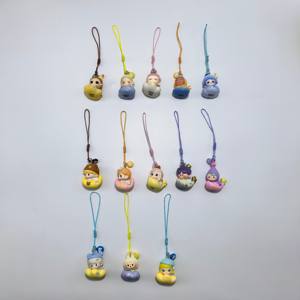 Autentico Cordino Charm 'Goodnight Starry Sky' da 12 cm con Design a Grani Carini, Nuvole e Stelle Cadenti per Telefono - Product Image 1