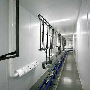 Système de convoyeur monorail inversé à chaîne, monorail simple, monté au sol, pour convoyage inversé - Product Image 4
