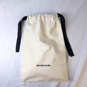 Bolsa de Algodón Natural Personalizable con Cordón, Fabricada en China, para Joyería, con Logotipo Personalizado, Reciclable, Tamaño Personalizado - Product Image 1