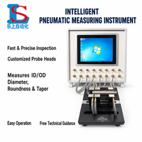 Système de mesure de l'écartement des bobines de corps de soupape à 8 canaux - Jauge pneumatique avec logiciel SPC, résolution 0,1 µm, inspection en ligne, puissance 60 W