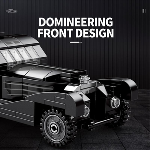 Reobrix 807 1:24 DIY coche deportivo DaytoAtlantic Supercar modelo MOC ladrillos carrera coche modelo bloque de construcción ciudad vehículo Juguetes - Product Image 4