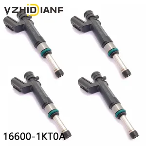 Fuel Injector Nozzle 16600-1KT0A 166001KT0A FJ1192 for Nissan Versa Qida Yida Liwei Xuanyi 1.6L L4 2012-2015