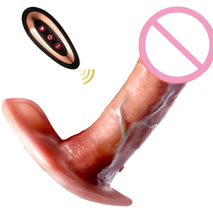 Vibratore Telecomandato per Slip, Giocattolo Sessuale con Dildo Retrattile, Vibratore Femminile Impermeabile per Uso Anale e Vaginale - Product Image 5