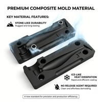 Moule pour leurres en plastique souple - Moule facile à utiliser pour la fabrication de leurres en plastique souple |   Kit de fabrication de leurres de type T-tail |   Aucun huile de dégazage nécessaire