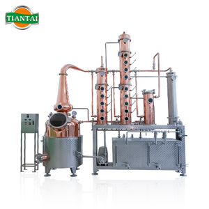 Équipement de distillation hybride 200L alambic en cuivre pour alcool Vodka <span class=keywords><strong>Rhum</strong></span> Gin, équipement de distillerie de whisky - Product Image 4