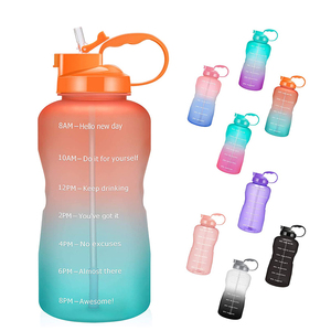 1000Ml Bán Buôn Chất Lượng Cao Phòng Tập Thể Dục Lớn Miệng Rộng Thể Thao Chai Thể Dục Cầm Tay Với Dấu Thời Gian Tạo Động Lực - Product Image 6