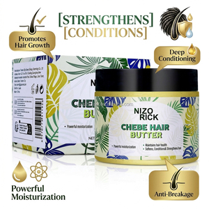 Beurre capillaire bio Chebe pour la croissance des cheveux, traitement hydratant en profondeur, crème fortifiante pour les cheveux, marque privée, végan - Product Image 3
