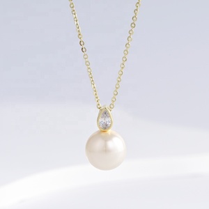 Precio de fábrica, plata 925, collar de plata de ley para mejores amigas 2026, joyería fina, nupcial, para mujer, delicado, único, con perlas. - Product Image 4