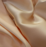 Tissu satiné élastique en acétate 50D à excellente capacité de drapage, idéal pour pyjamas, vêtements d'intérieur, robes et pantalons larges – Offre Spéciale