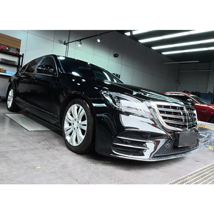 ชุดแต่งกันชนหน้า/หลัง รุ่นใหม่ W221/W222 ปี 2005-2013 สำหรับ S450 พร้อมช่องสำหรับไฟตัดหมอก แบบยึดติดด้วยสลักเกลียว ใช้ได้กับรถเมอร์เซเดส เอส-คลาส ทุกรุ่น - Product Image 4