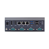 Intel Atom J6412 Mini Box PC DDR4 RAM 3 * RJ45 LAN 4 * COM 4 * USB 4G/5G/WiFi Windows 10/11 Linux OS Ordinateur intégré industriel