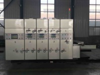 Máquina de Impresión y Troquelado de Cartón Totalmente Automática de Velocidad Media, Máquina de Impresión, Ranurado y Troquelado