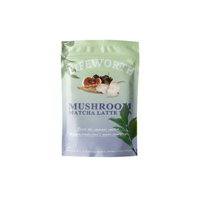 LIFEWORTH Tè Matcha al Fungo Criniera <span class=keywords><strong>di</strong></span> Leone, Tè Verde Dimagrante alle Erbe <span class=keywords><strong>in</strong></span> Confezioni, Bottiglie e Bustine - Certificato Halal - Product Image 2