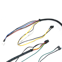 Interrupteurs de fin de course principaux électroniques personnalisables Conducteur en cuivre étamé PVC Câble de longueur 150mm Mâle D2HW-A201H à 180 degrés