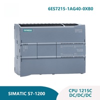 PLC Siemens SIMATIC S7-1200 CPU 1215C 6ES7215-1AG40-0XB0 con 2 Salidas Analógicas DC/DC/DC, Alimentación Ethernet/ProfiNet para Programación de PLC