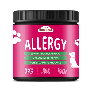 Personnalisation Soulager les allergies saisonnières des animaux de compagnie Vitamines Complément immunitaire contre les allergies pour chiens