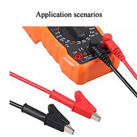 Câbles de connexion électriques de test avec fiche banane 4 mm vers pince crocodile, faisceau de câbles personnalisé pour expériences physiques
