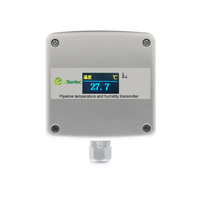 Transmetteur de température et d'humidité pour conduit ES-A254, RS485 Modbus, capteur de température et d'humidité de type insertion pour conduit d'air HVAC