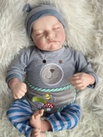 Poupées Reborn Jumelles Indiennes 3D, Articulées, en Vinyle, Anatomiquement Correctes, Modèle Robot Gojo, Collection Ual Asian, Peluche Tendance