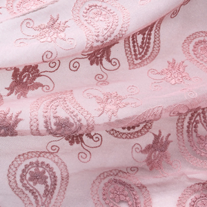 Rèm Cửa Sheer Thêu Hoa Bướm, Điều Trị Cửa Sổ Thanh Treo Túi Cho Phòng Khách, Phòng Ngủ, <span class=keywords><strong>Voile</strong></span> Cu - Product Image 2