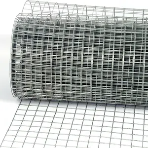 Rete metallica saldata 1/2x1/2 zincata a foro quadrato 20 gauge/tessuto Hardware/rete metallica saldata per pollaio