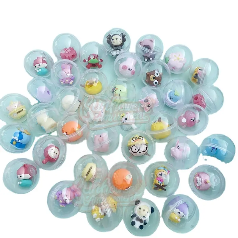 Factory wholesale price 45 mm Plastic Capsule Egg Toys For Capsule Gashapon Vending Machine